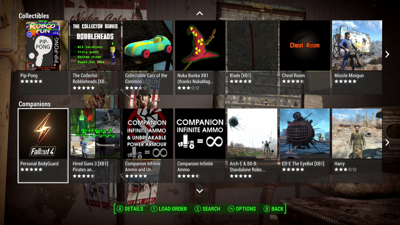 Illustration for article titled The Most Popular Fallout 4 Mods On Xbox One
